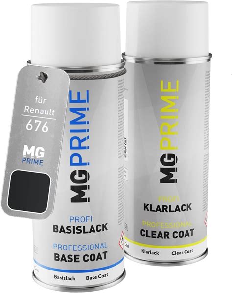 Autolack Spraydose Renault NOIR NACRE 676 Lackspray.